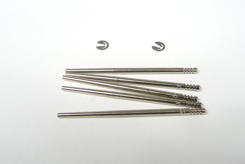 Dellorto Needle set (kit) X7, X7/13, X13, X13/X, X2, 2 clips, PHBH, MB 